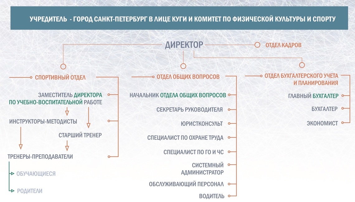 Структура и органы управления СПБ ГБОУ ДОД СДЮСШОР Звездный Лед Структура и органы управления СПБ ГБОУ ДОД СДЮСШОР Звездный Лед